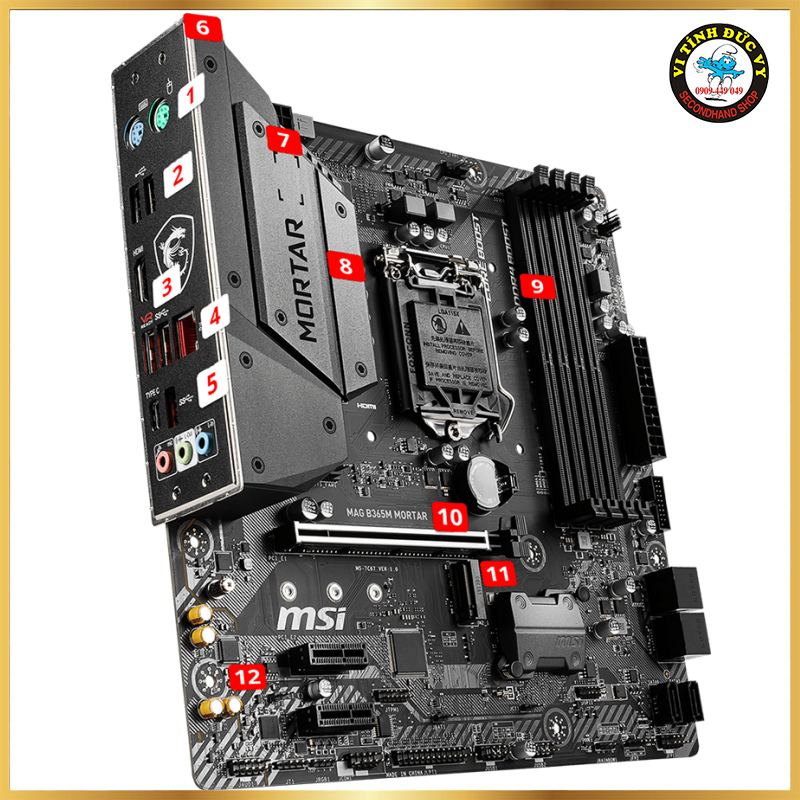 MSI MAG B365M Motar