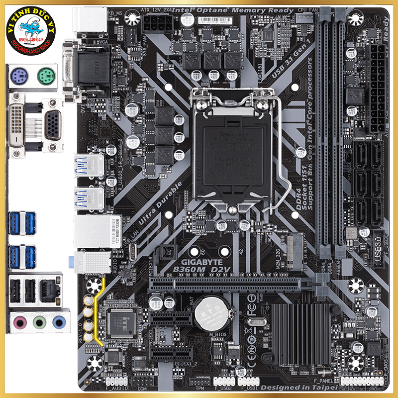 Gigabyte B360M-D2V