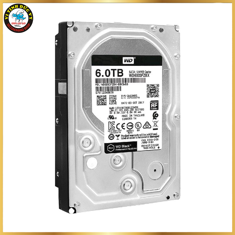 HDD Western 6T Black (QSD)