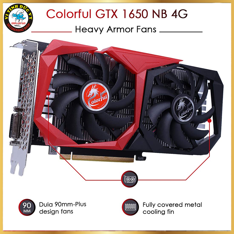 Colorful GTX1650 Super 4GBD6