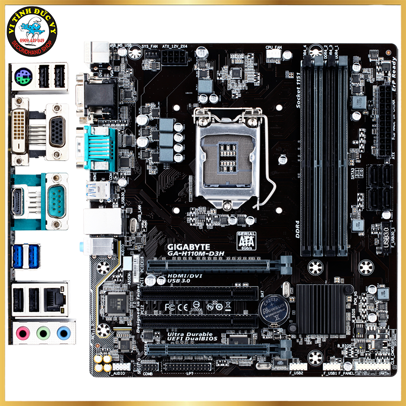 Gigabyte H110M-D3h