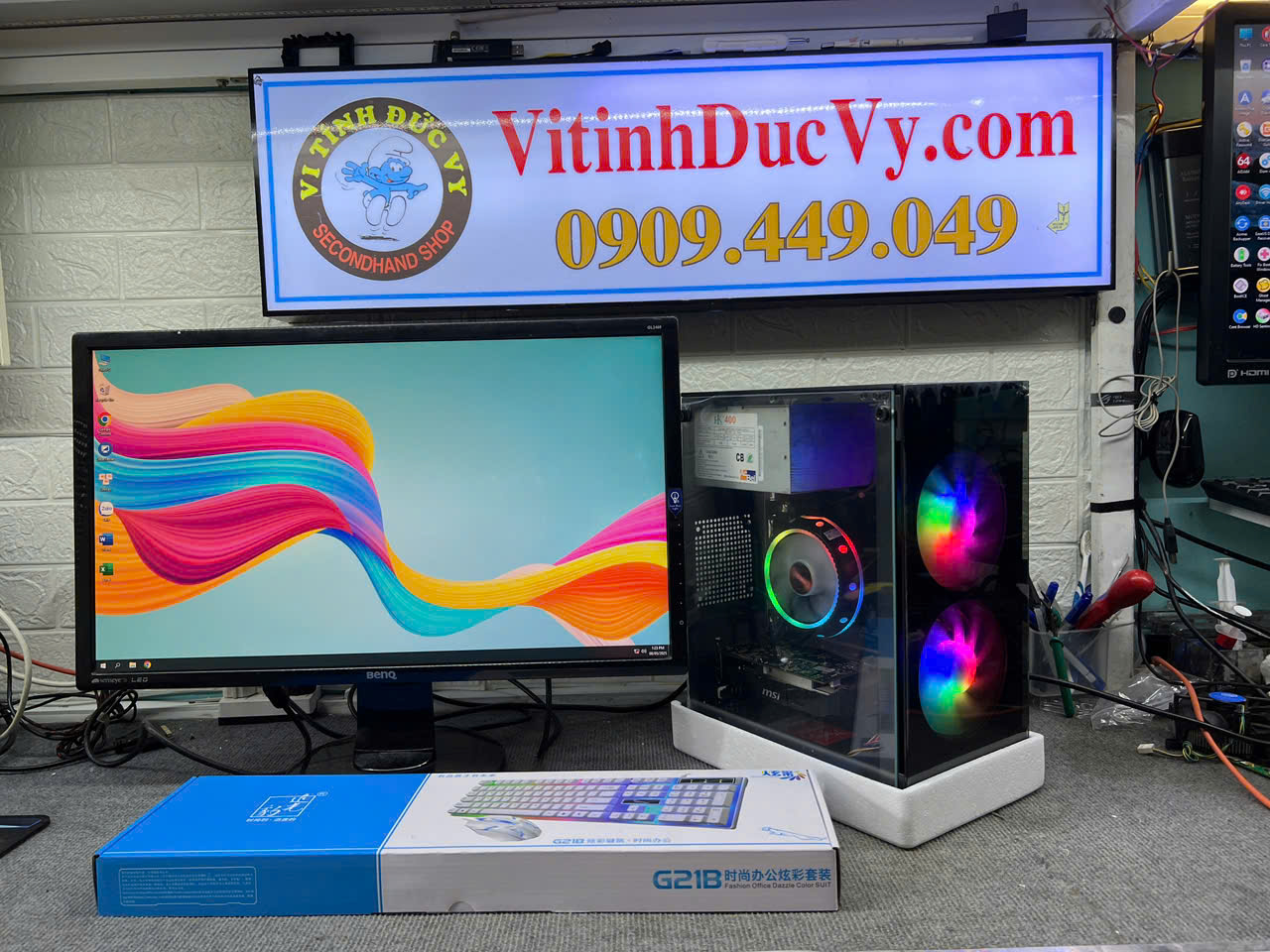 Xeon 1220V3-R8G-SD256-RX560_4GD5-LCD 24