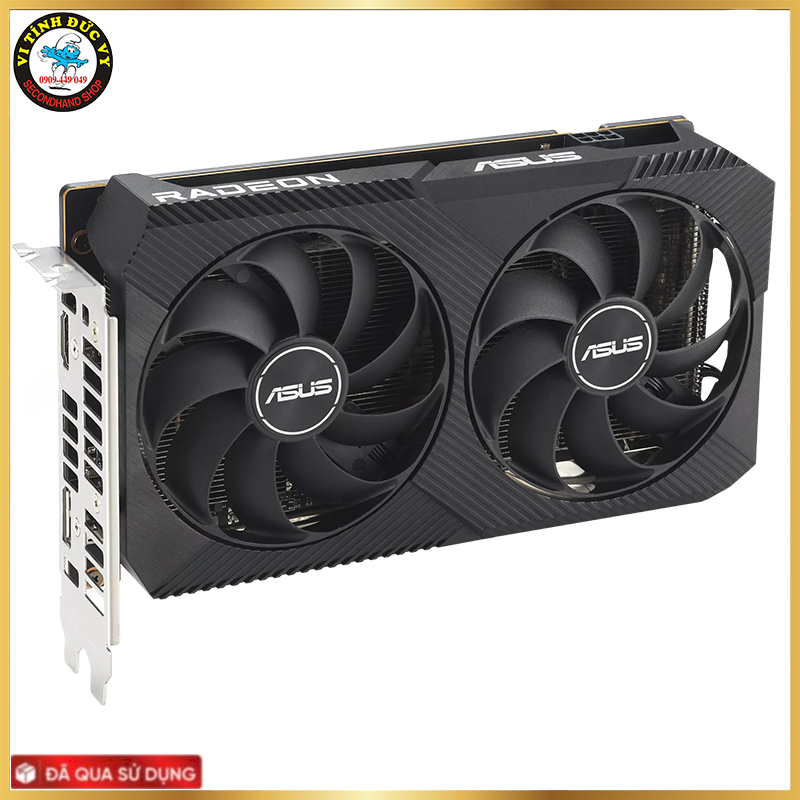 ASUS Dual Radeon™ RX 6500XT V2 OC Edition 4GB GDDR6