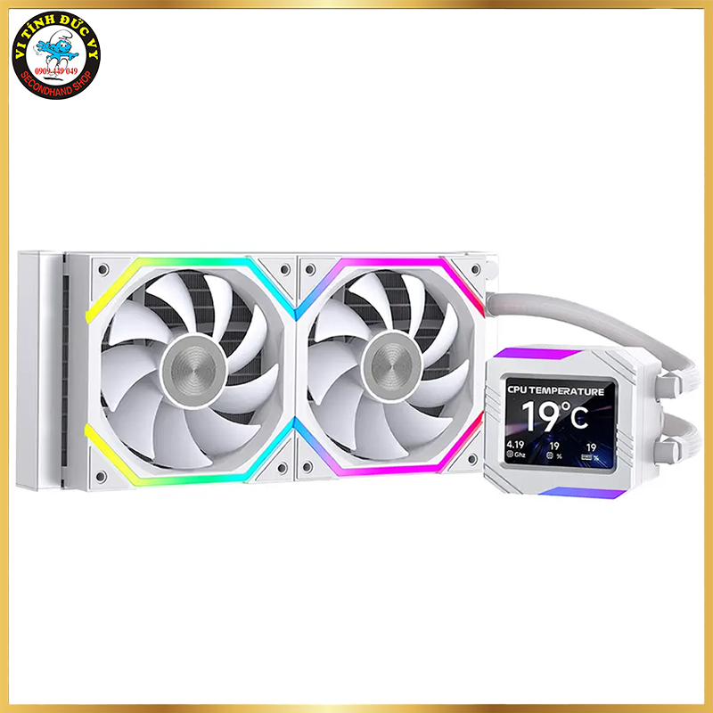 Jungle Leopard Astroshel 240 V2G (Trắng- Màn Hình LCD)