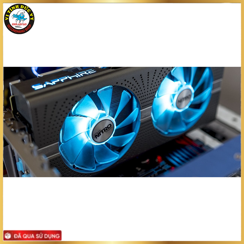 SAPPHIRE NITRO Radeon RX570 8GBD5 Led Xanh
