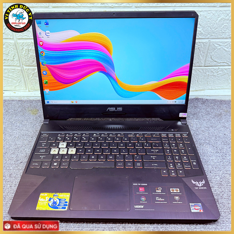 Asus TUF FX505DY | Ryzen5.3550H | R8D4 | SD500G  | RX560.4GDR5 | 15.6_120hz FHD