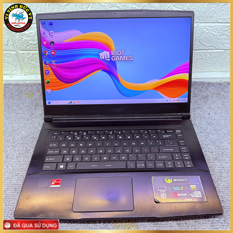 MSI Bravo 15 | R5.4600H | R8D4 | Nv512 | RX5300M.3GD6 | 15.6 FHD