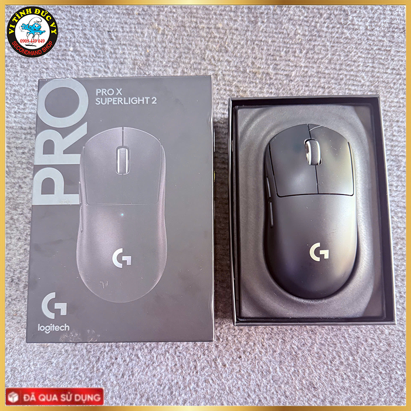 Chuột không dây Logitech Pro X Superlight 2 Wireless Gaming (QSD)