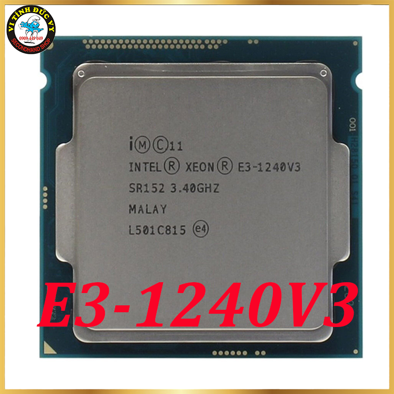 Cpu Xeon 1240V3(QSD)